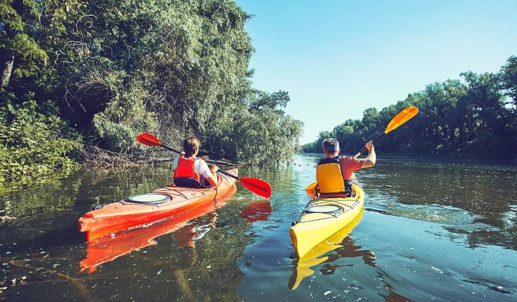 kayak differences in fishing planet