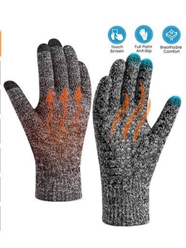 Warm gloves for kayaking