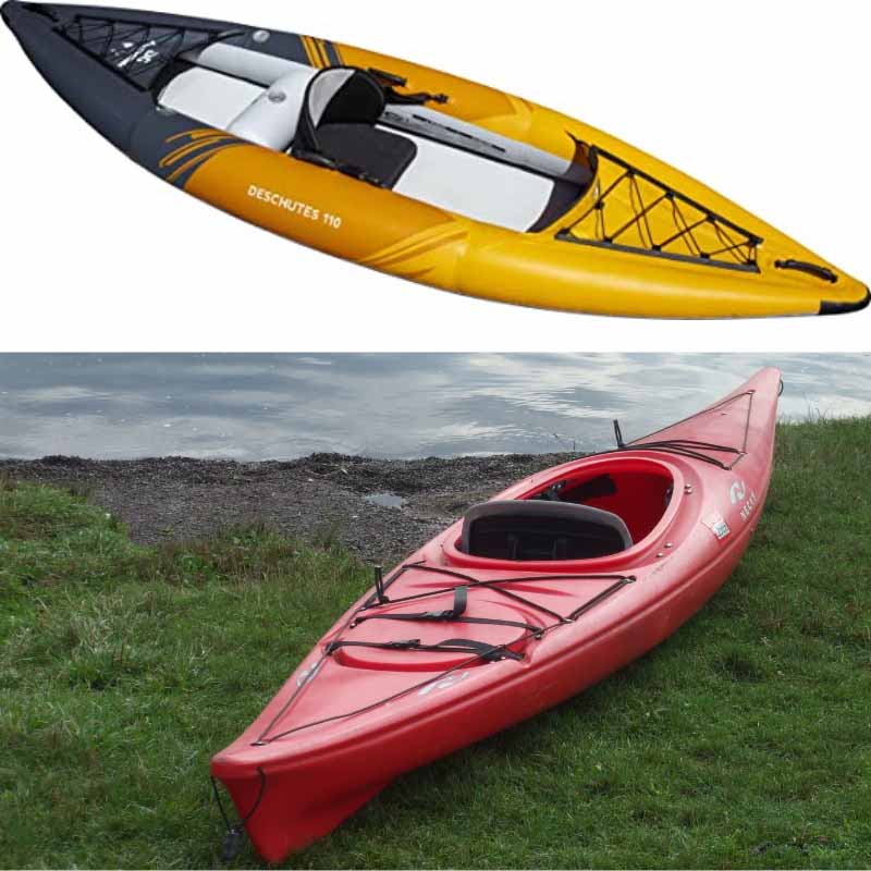 Inflatable Kayak vs Hardshell | What's The Best Option?